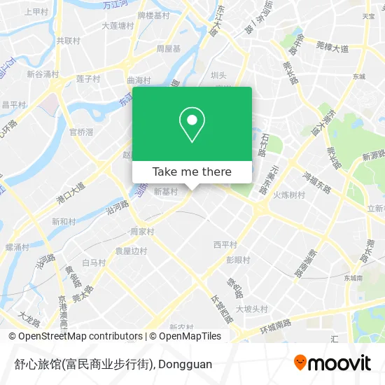 舒心旅馆(富民商业步行街) map