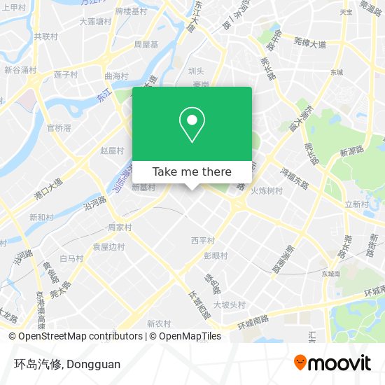 环岛汽修 map