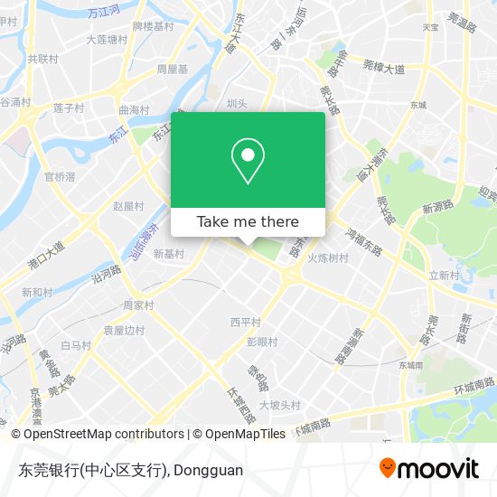 东莞银行(中心区支行) map