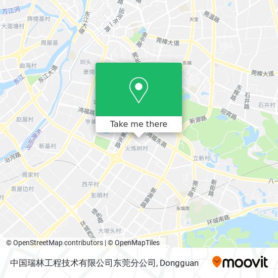中国瑞林工程技术有限公司东莞分公司 map