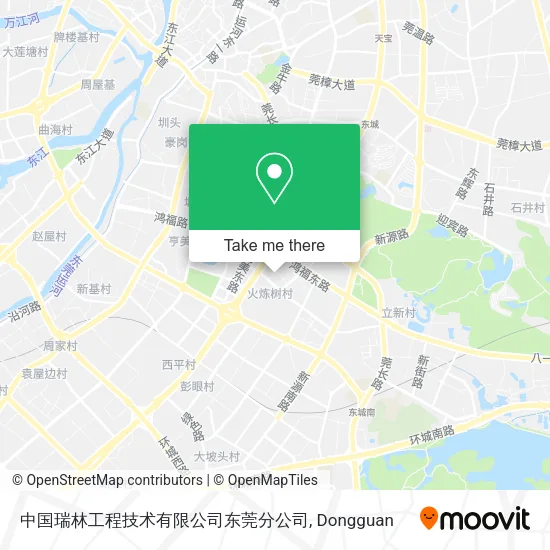 中国瑞林工程技术有限公司东莞分公司 map