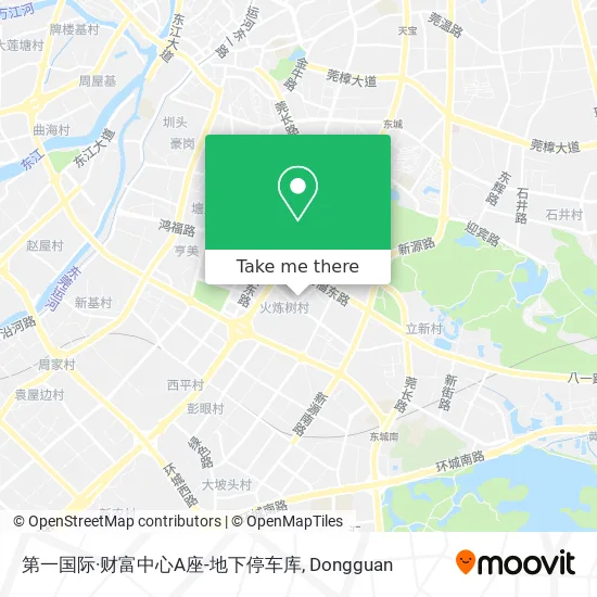 第一国际·财富中心A座-地下停车库 map