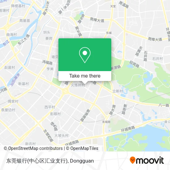 东莞银行(中心区汇业支行) map