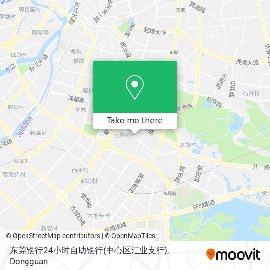 东莞银行24小时自助银行(中心区汇业支行) map