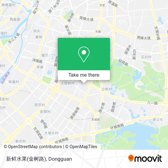 新鲜水果(金树路) map