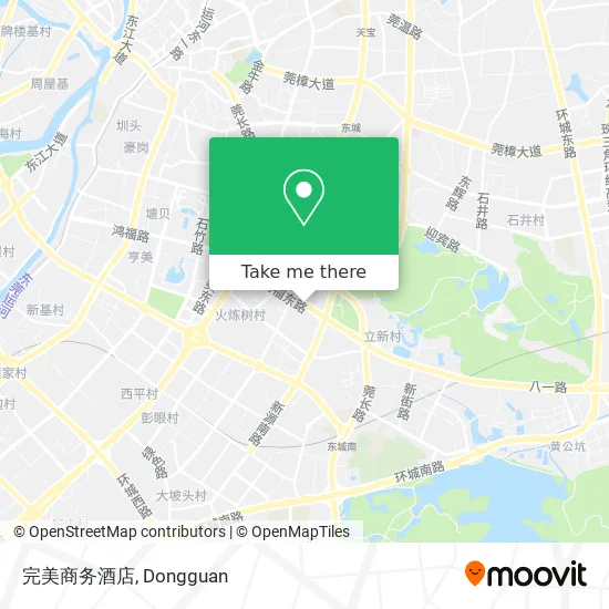 完美商务酒店 map