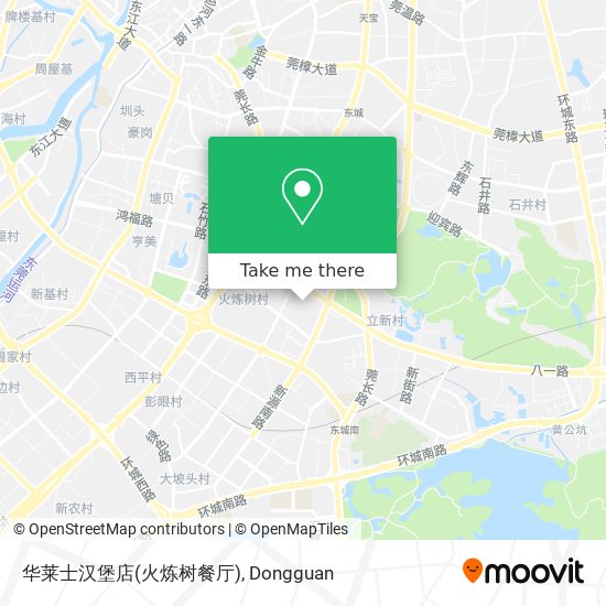 华莱士汉堡店(火炼树餐厅) map