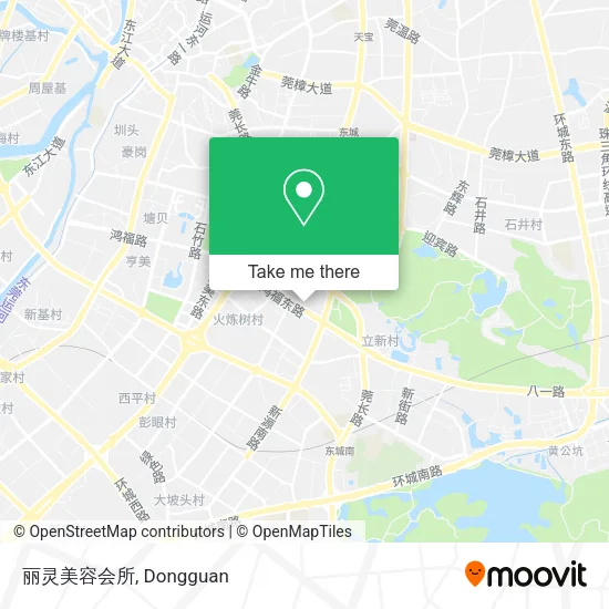 丽灵美容会所 map