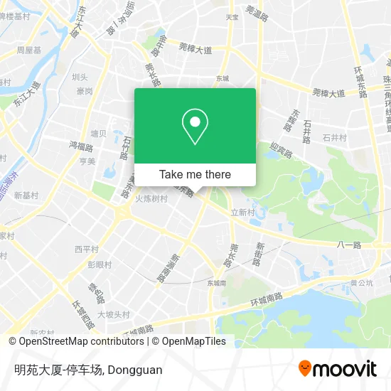 明苑大厦-停车场 map