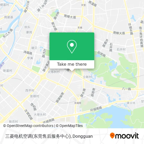 三菱电机空调(东莞售后服务中心) map