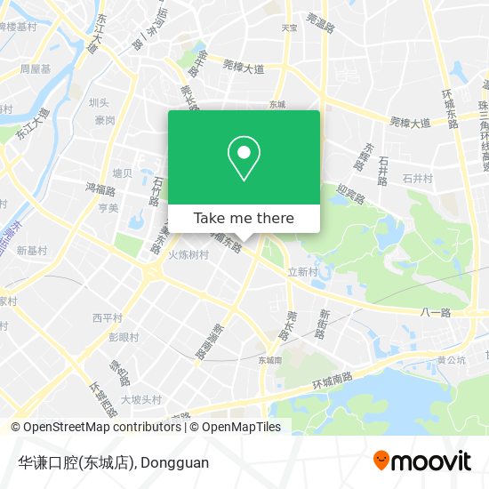 华谦口腔(东城店) map