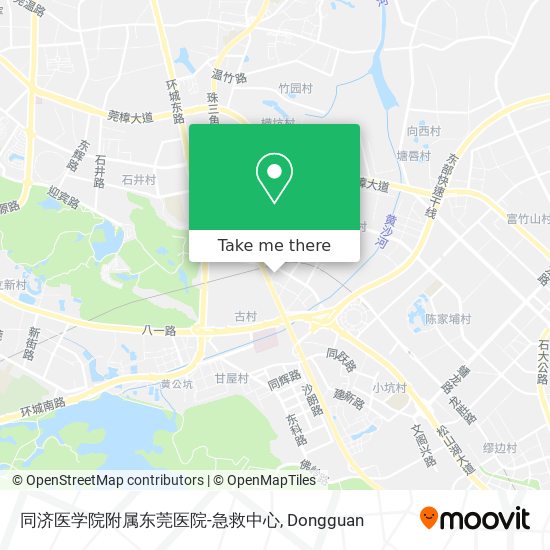 同济医学院附属东莞医院-急救中心 map