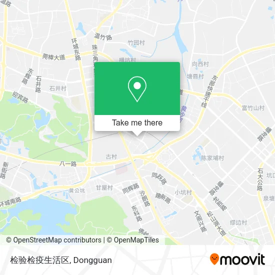 检验检疫生活区 map