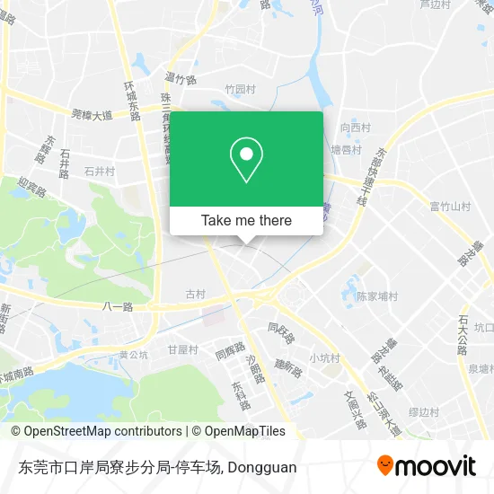 东莞市口岸局寮步分局-停车场 map