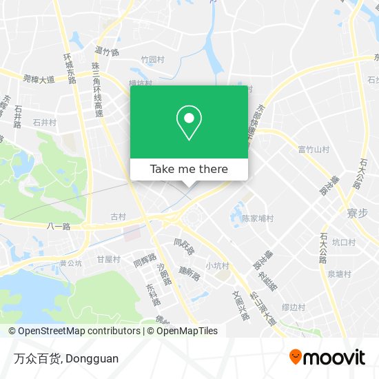 万众百货 map