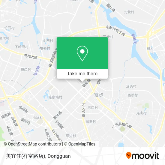 美宜佳(祥富路店) map