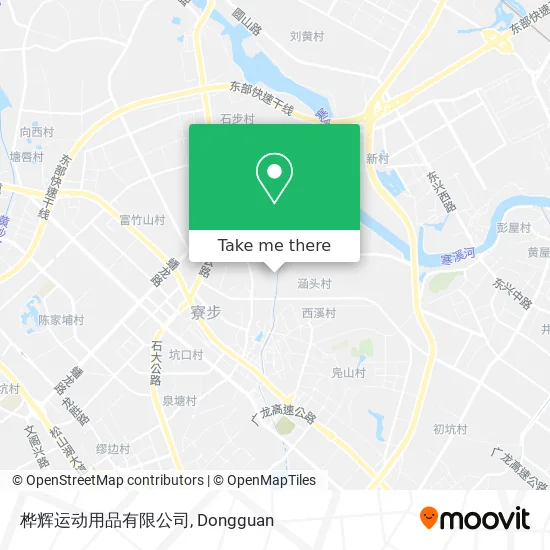 桦辉运动用品有限公司 map