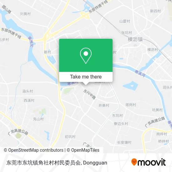 东莞市东坑镇角社村村民委员会 map