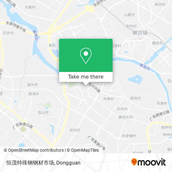 恒茂特殊钢钢材市场 map