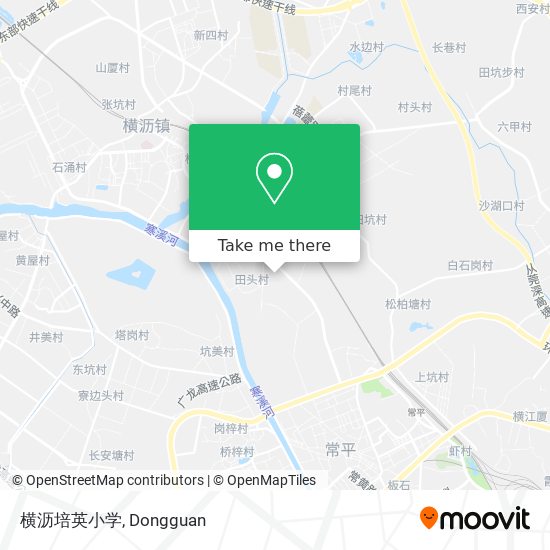 横沥培英小学 map