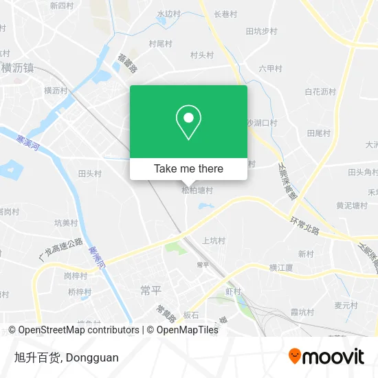 旭升百货 map