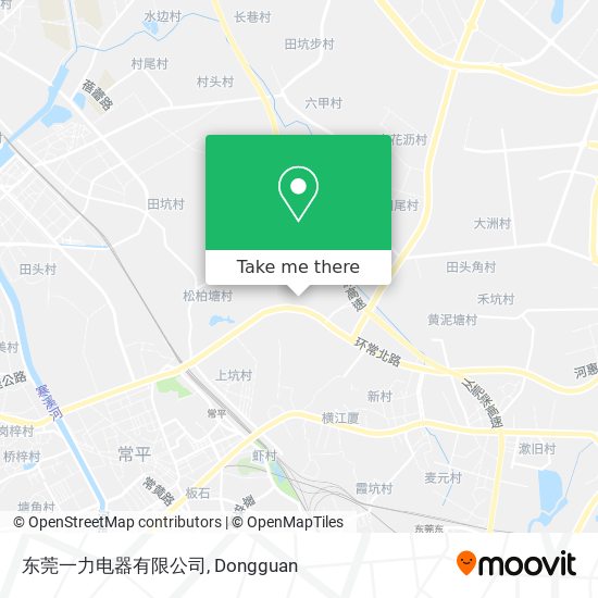 东莞一力电器有限公司 map