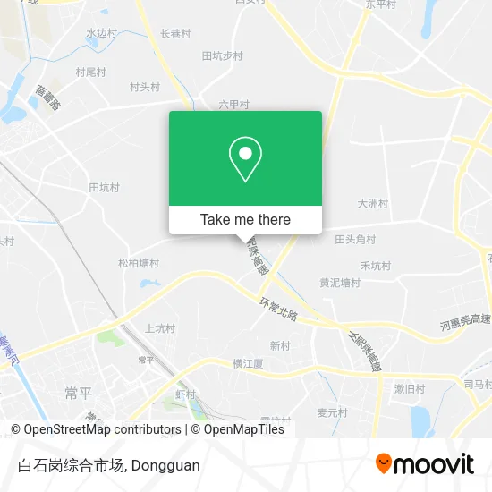 白石岗综合市场 map