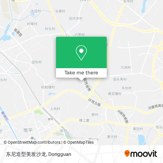 东尼造型美发沙龙 map