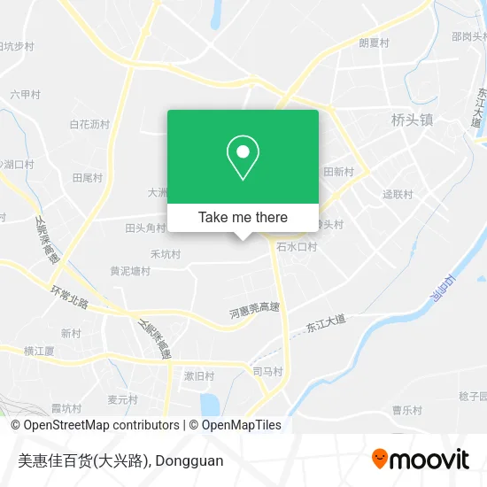 美惠佳百货(大兴路) map