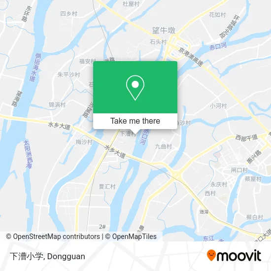 下漕小学 map
