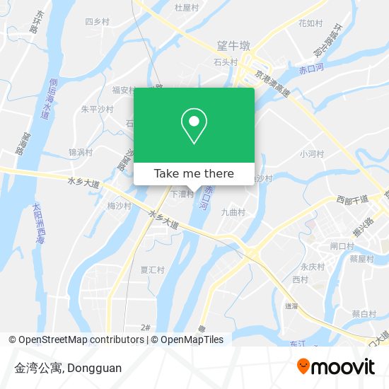 金湾公寓 map