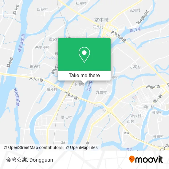 金湾公寓 map