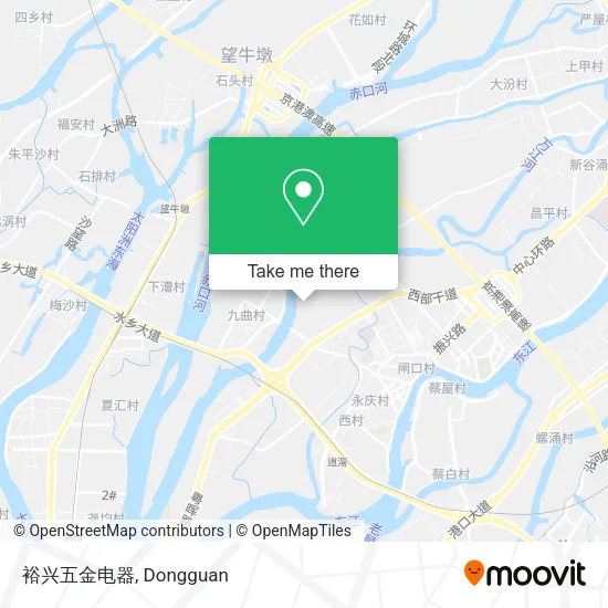 裕兴五金电器 map