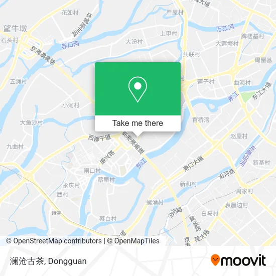 澜沧古茶 map