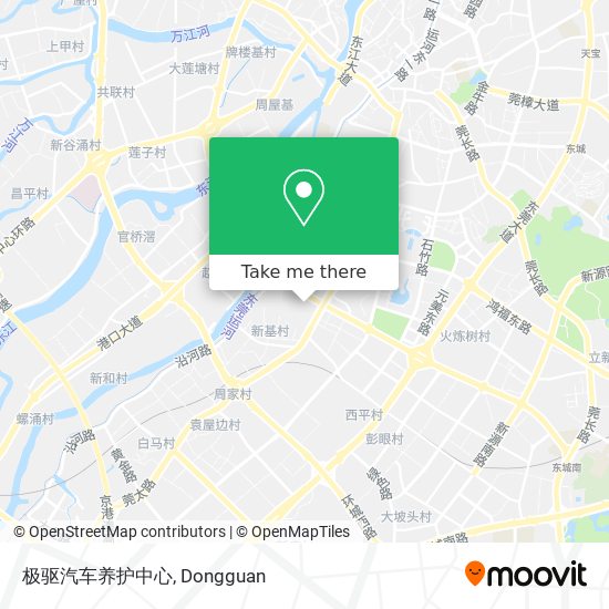 极驱汽车养护中心 map