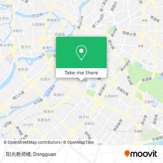 阳光教师楼 map