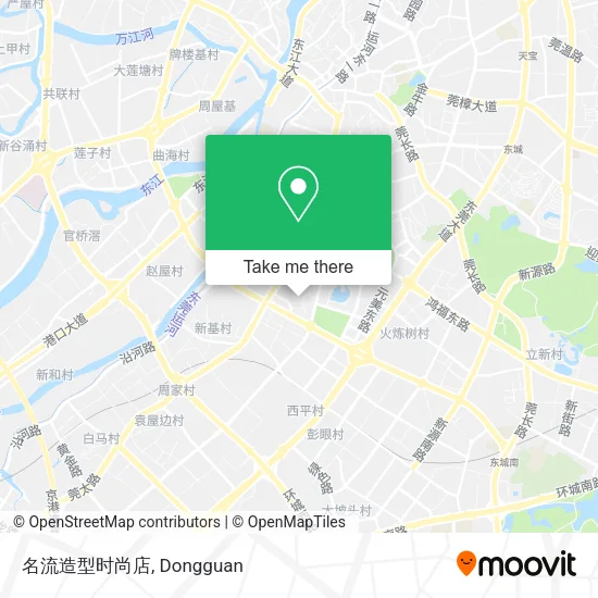 名流造型时尚店 map