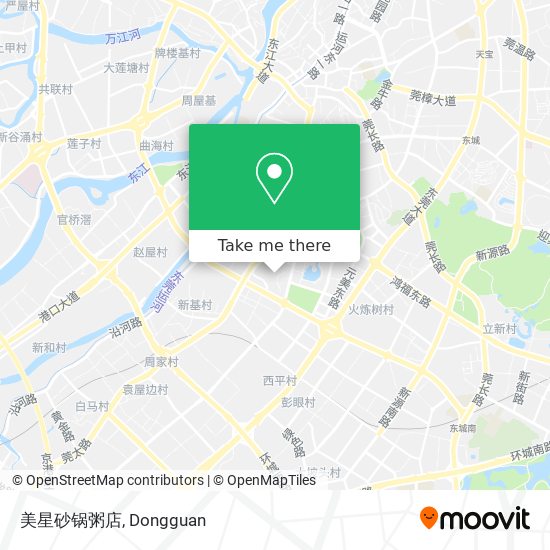美星砂锅粥店 map