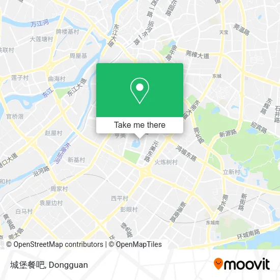 城堡餐吧 map