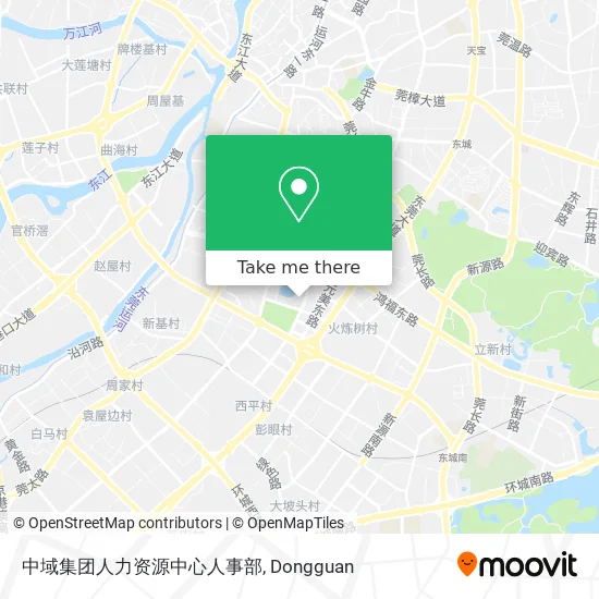 中域集团人力资源中心人事部 map