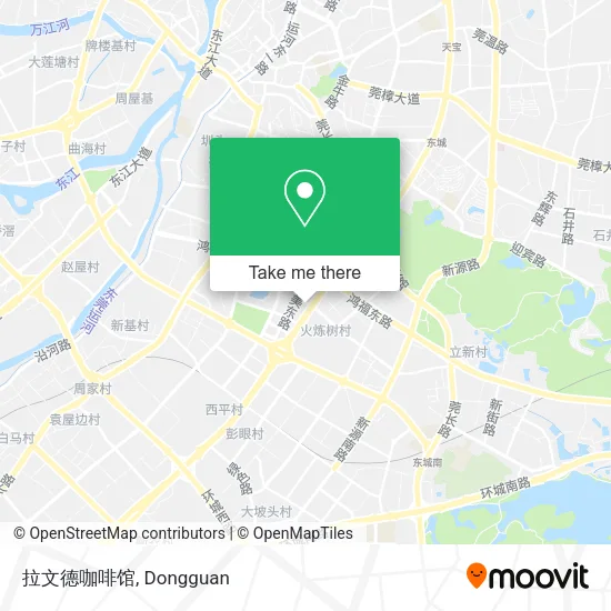 拉文德咖啡馆 map