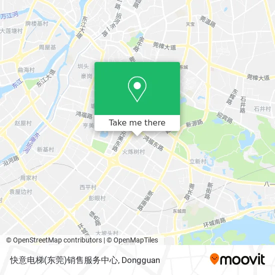 快意电梯(东莞)销售服务中心 map