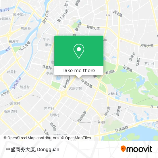 中盛商务大厦 map