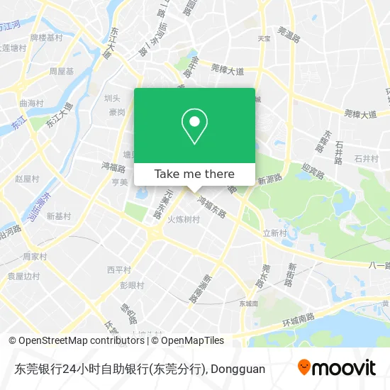 东莞银行24小时自助银行(东莞分行) map