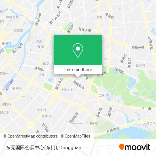 东莞国际会展中心(东门) map
