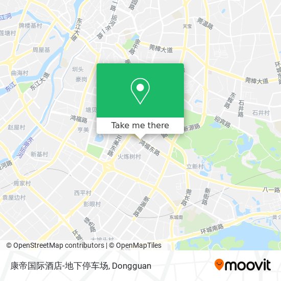 康帝国际酒店-地下停车场 map