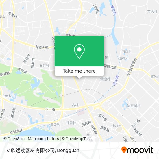 立欣运动器材有限公司 map