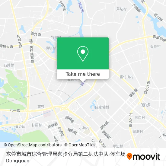 东莞市城市综合管理局寮步分局第二执法中队-停车场 map