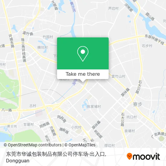 东莞市华诚包装制品有限公司停车场-出入口 map
