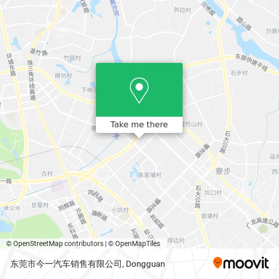 东莞市今一汽车销售有限公司 map